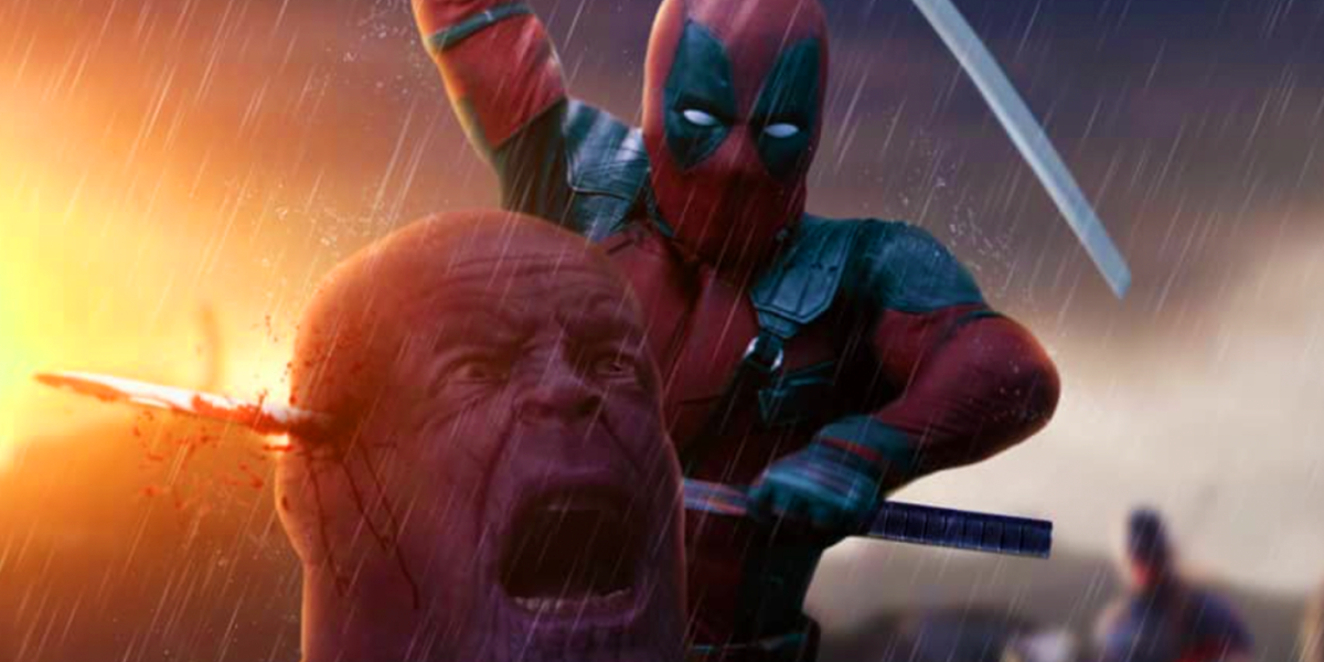 Deadpool derrota a Thanos en un brillante arte multiverso de MCU