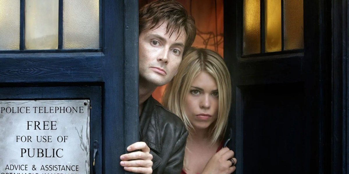 Doctor Who Art imagina al décimo Doctor y Rose en estilo manga