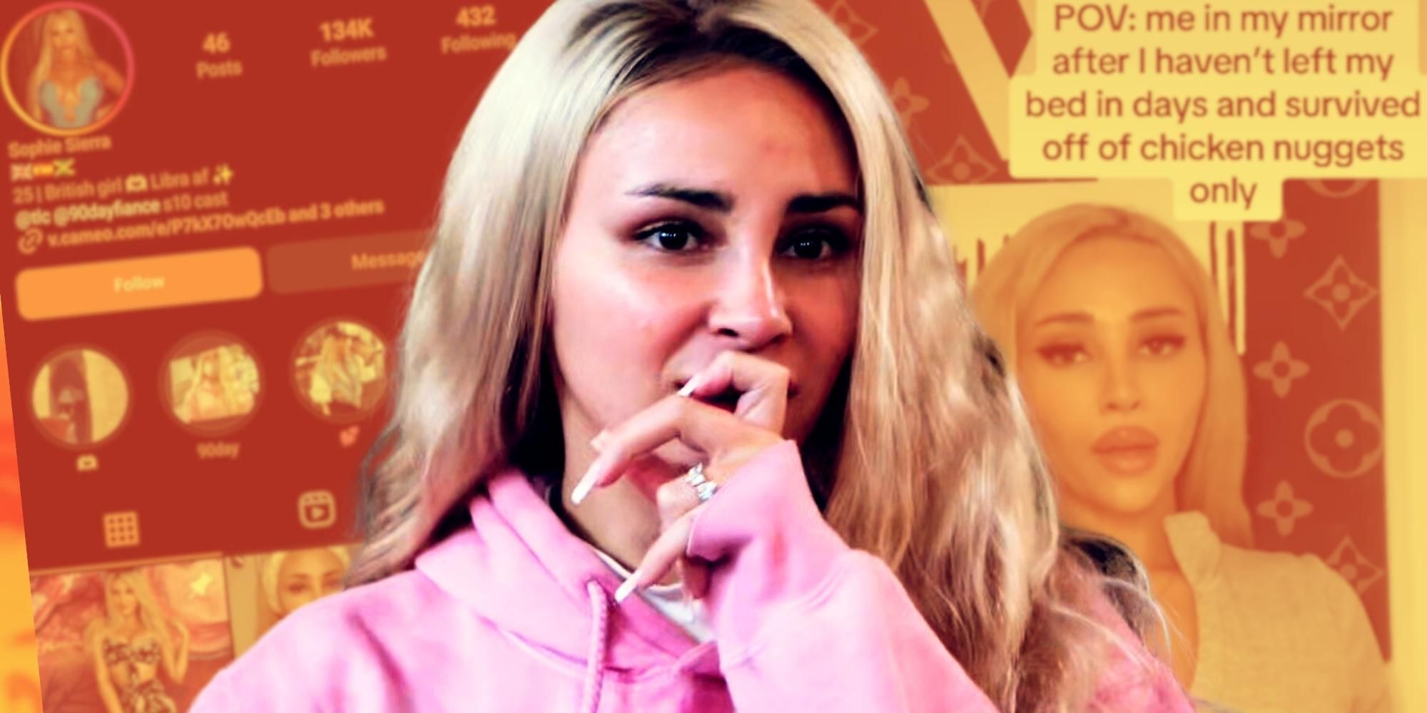 El Instagram de Sophie, estrella de la temporada 10 de Prometido de 90 días, es pura vergüenza (¿Conoce a su audiencia?)