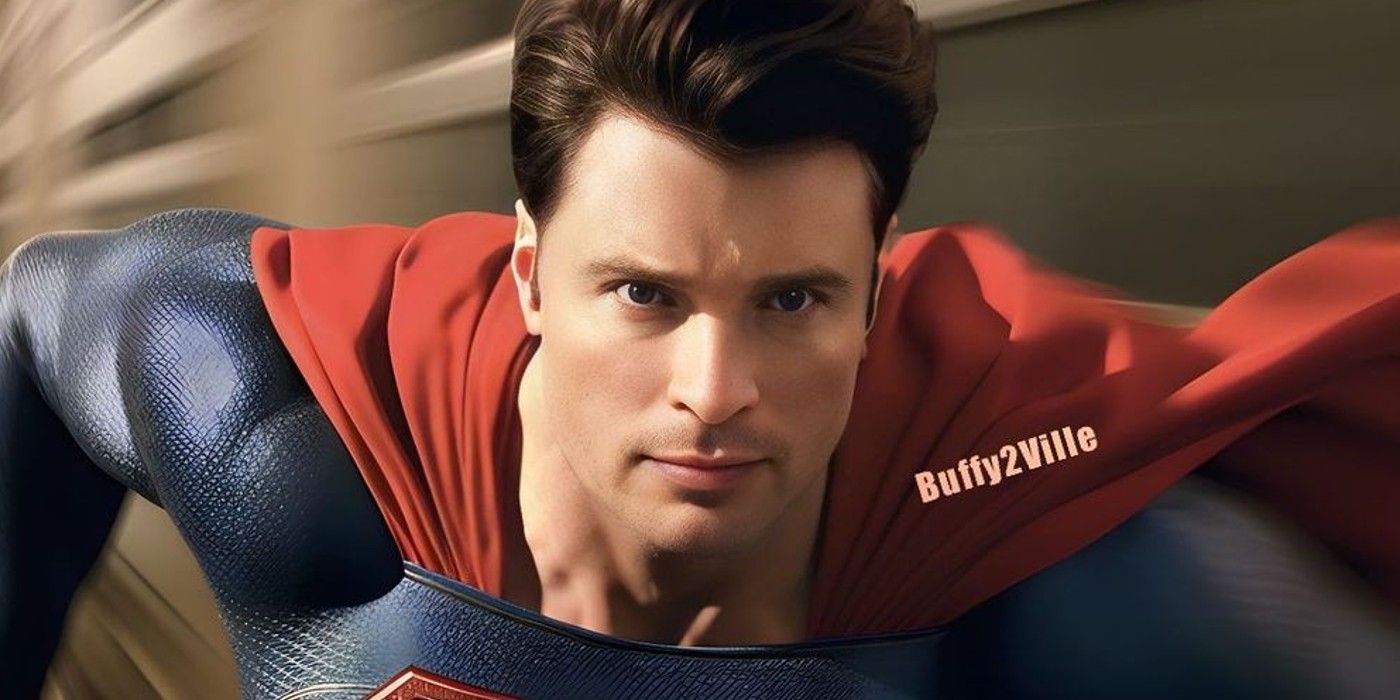 El Superman mayor de Tom Welling muestra su supervelocidad en un impresionante arte de DC