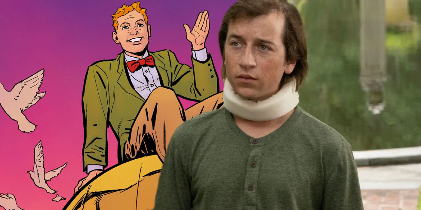 El actor oficial de DCU Jimmy Olsen obtiene un disfraz de cómic preciso en el nuevo arte de Superman Legacy