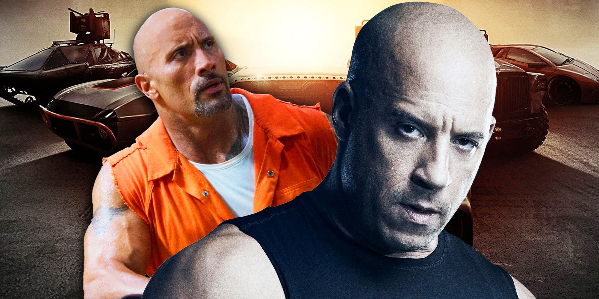 El casting original de Hobbs de Fast & Furious habría evitado la pelea entre The Rock y Vin Diesel