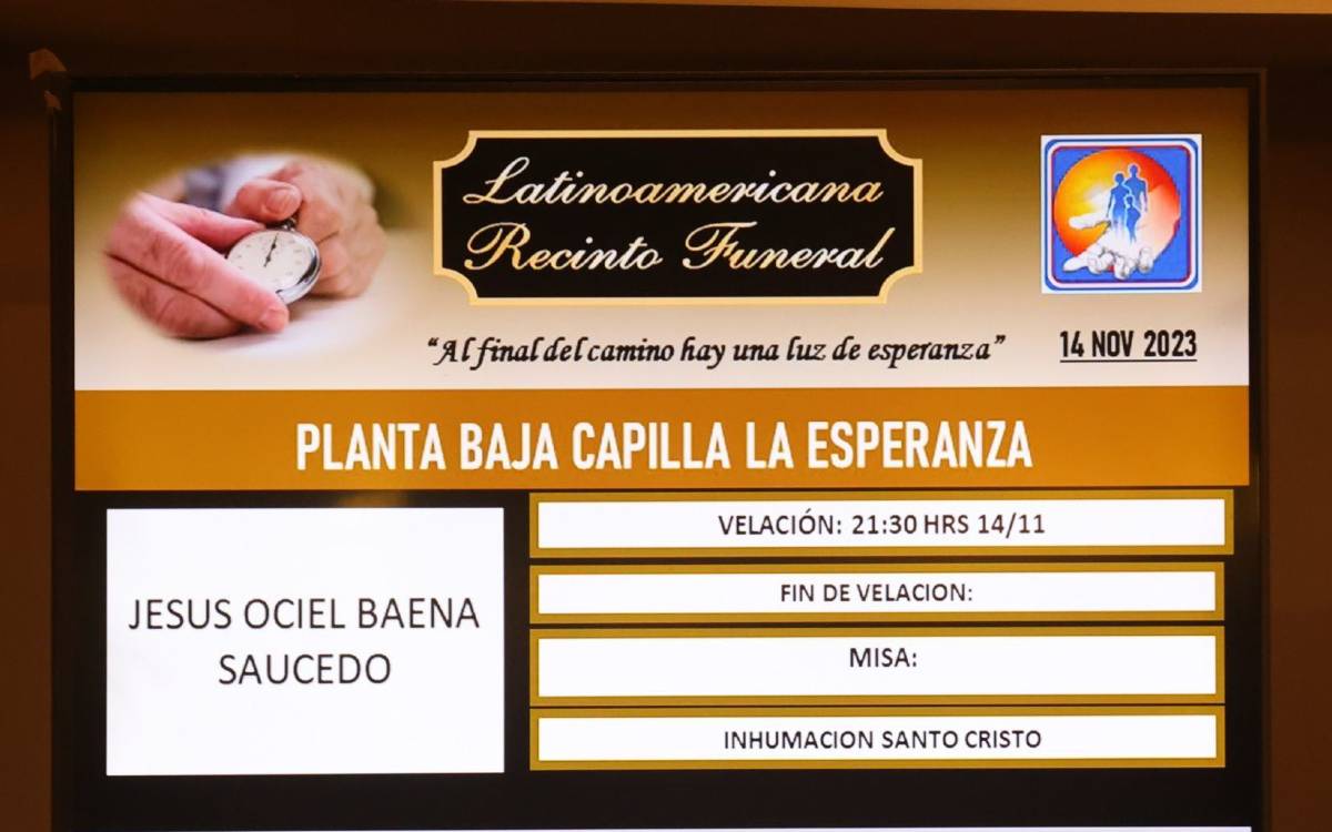 El cuerpo de le magistrade llegó este martes a Saltillo