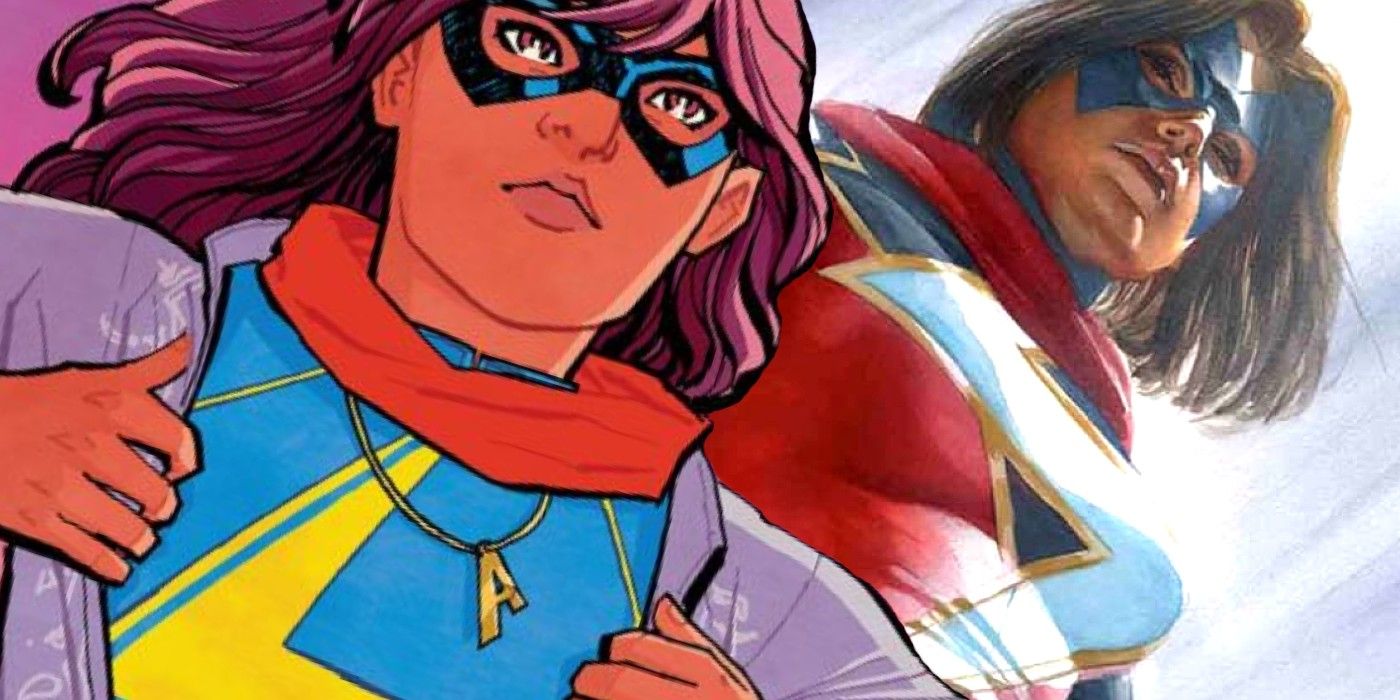 El disfraz de superhéroe adulto de Ms. Marvel se revela en el arte de nivel Dios de Alex Ross