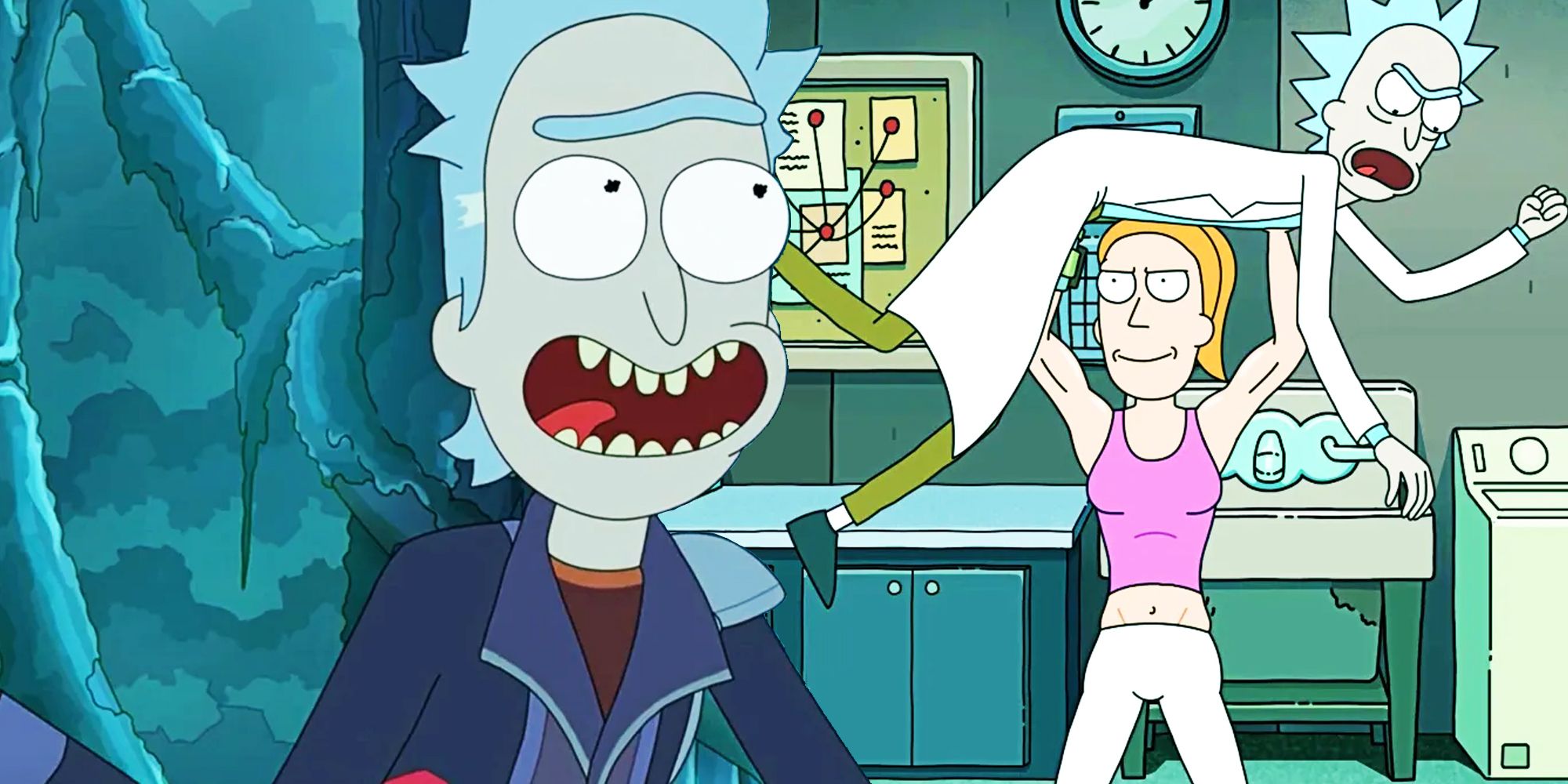 El extraño momento principal de Rick finalmente se explica por la parodia de retiro total de la temporada 7 de Rick & Morty