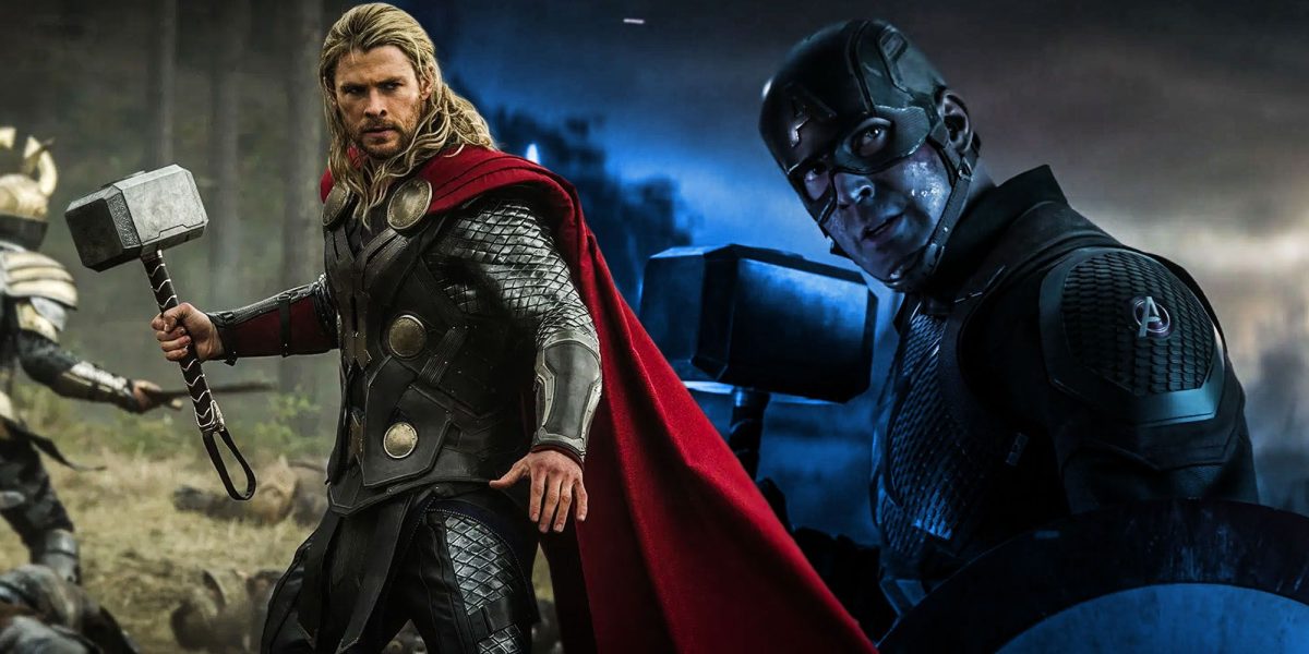El final de Endgame secretamente hizo que el Capitán América no fuera digno de empuñar Mjolnir