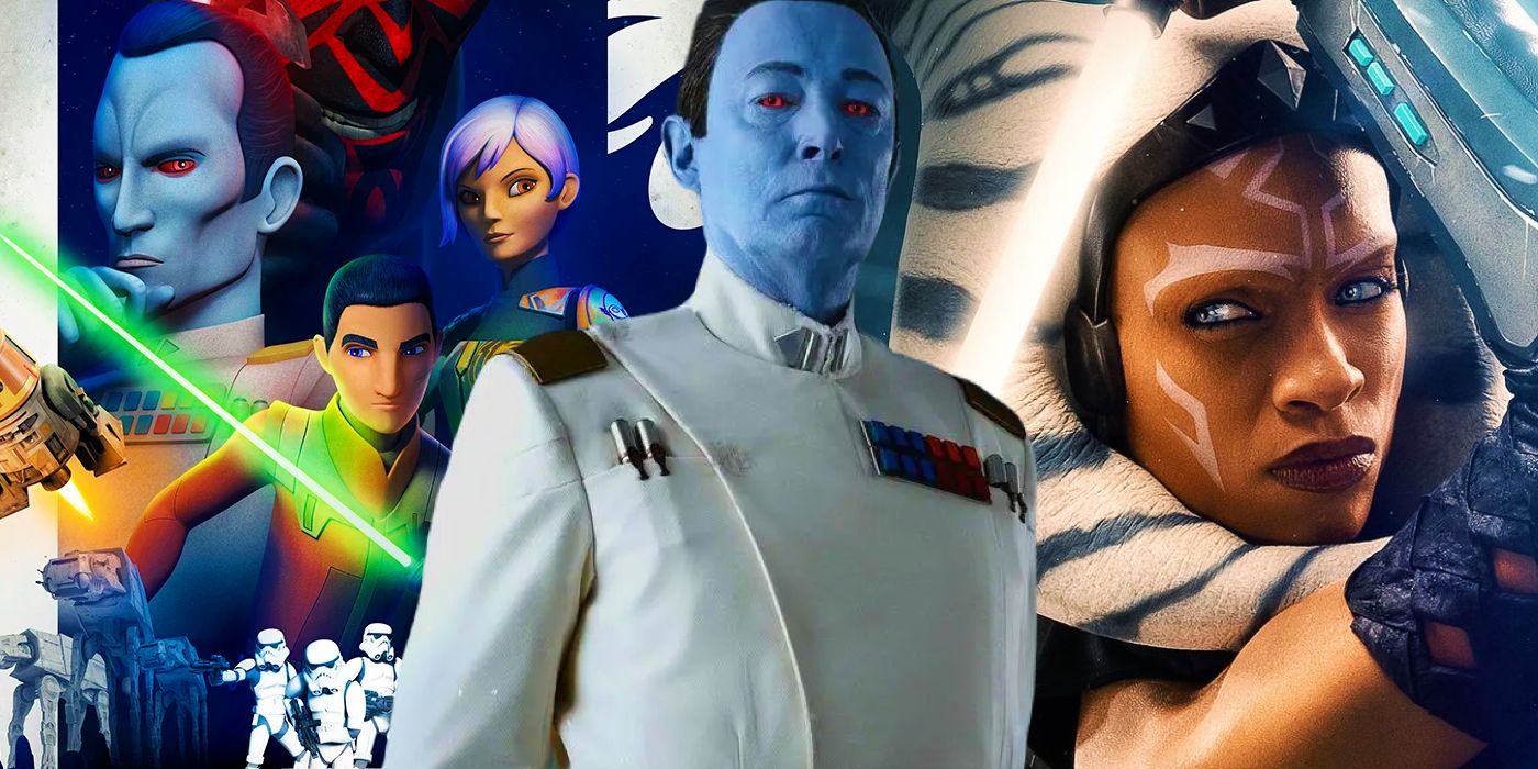 El gran almirante Thrawn planteó un problema importante para Star Wars Rebels, y lo hará por todo después de Ahsoka