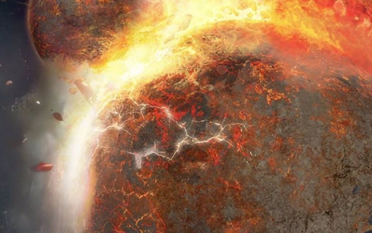 El interior de la Tierra conserva restos de otro planeta