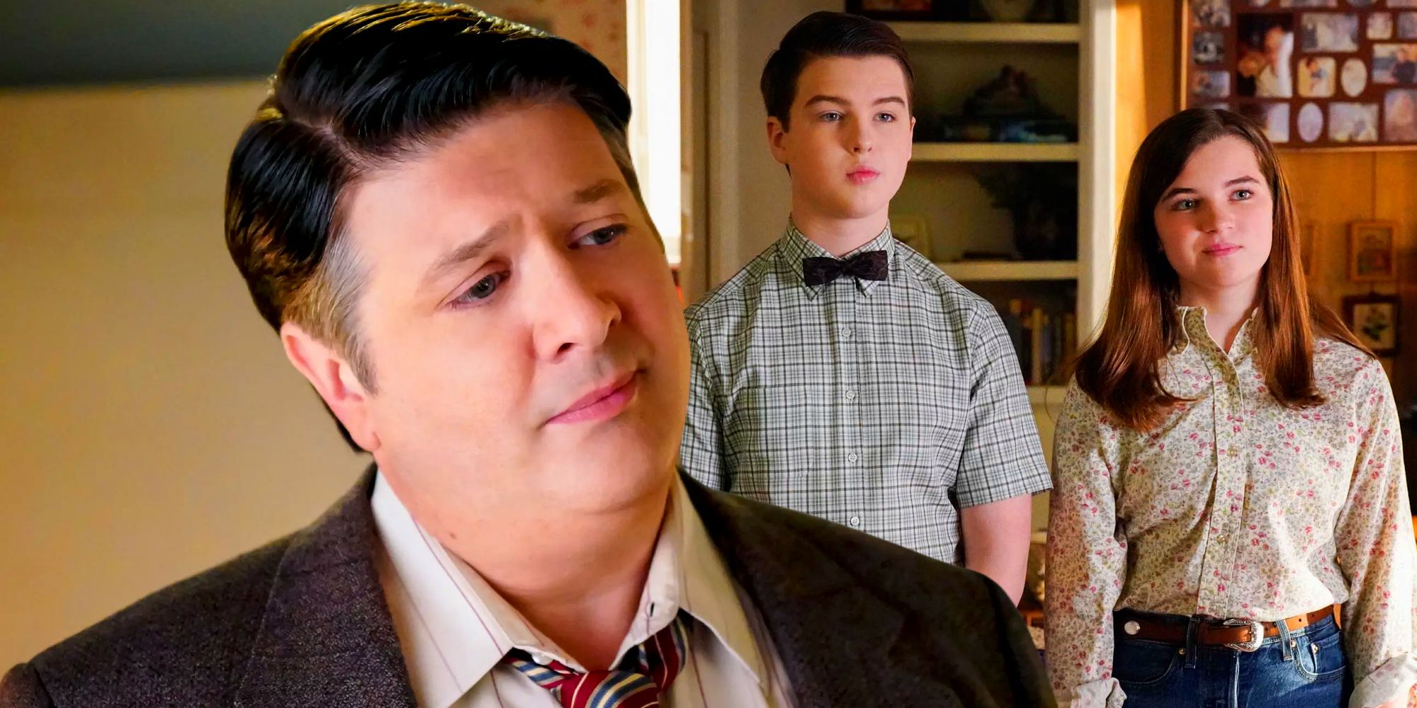 El mayor problema del canon de The Big Bang Theory de la temporada 7 de Young Sheldon no es la muerte de George Sr.
