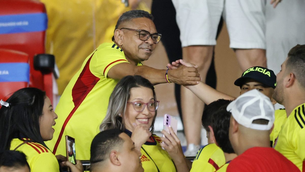 El padre de Luis Díaz celebró con lágrimas los dos goles de su hijo ante Brasil