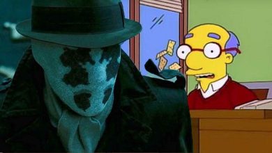 El punto bajo para un personaje de Los Simpson empeora mucho en el arte cruzado de Watchmen