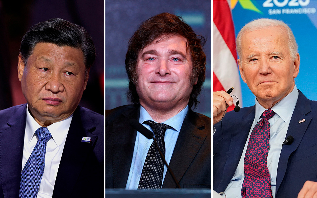 El reto de Milei: Mantener buenas relaciones con EU y China