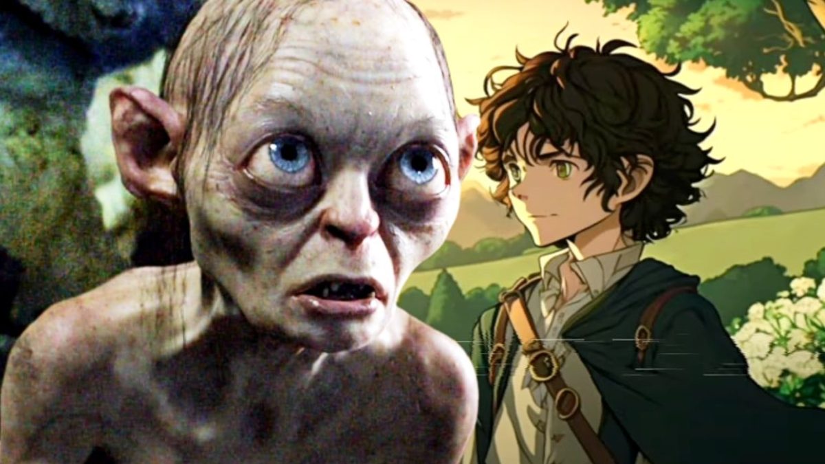 El señor de los anillos como video de anime confunde a Gollum con Yoda (pero Legolas se ve básicamente igual)