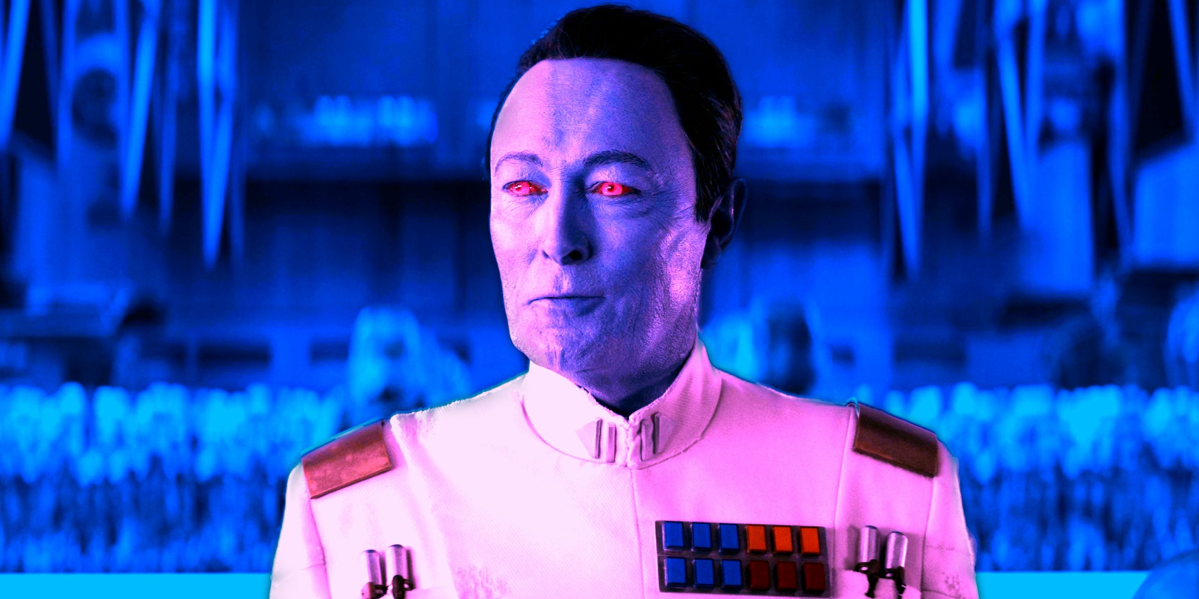 "Él siempre está siete pasos por delante de ti": el actor del gran almirante Thrawn explica por qué el villano de Ahsoka es tan convincente
