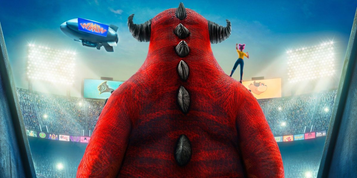 El tráiler de Rumble presenta lucha de monstruos gigantes y chistes de baile sucio