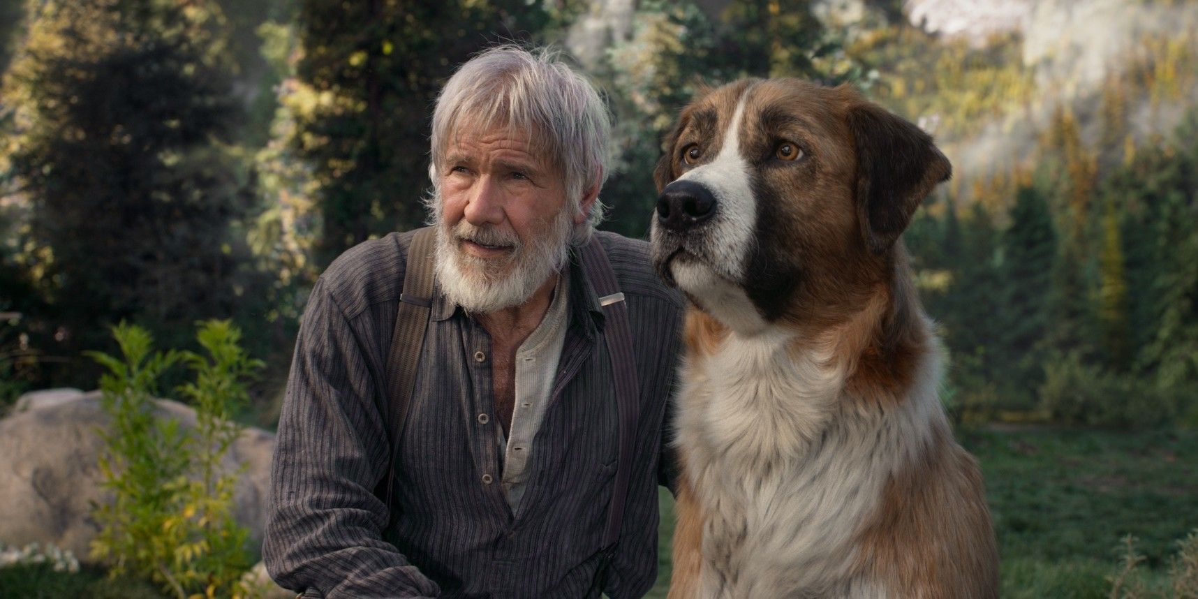 El tráiler de The Call of the Wild empareja a Harrison Ford con un perro CGI heroico