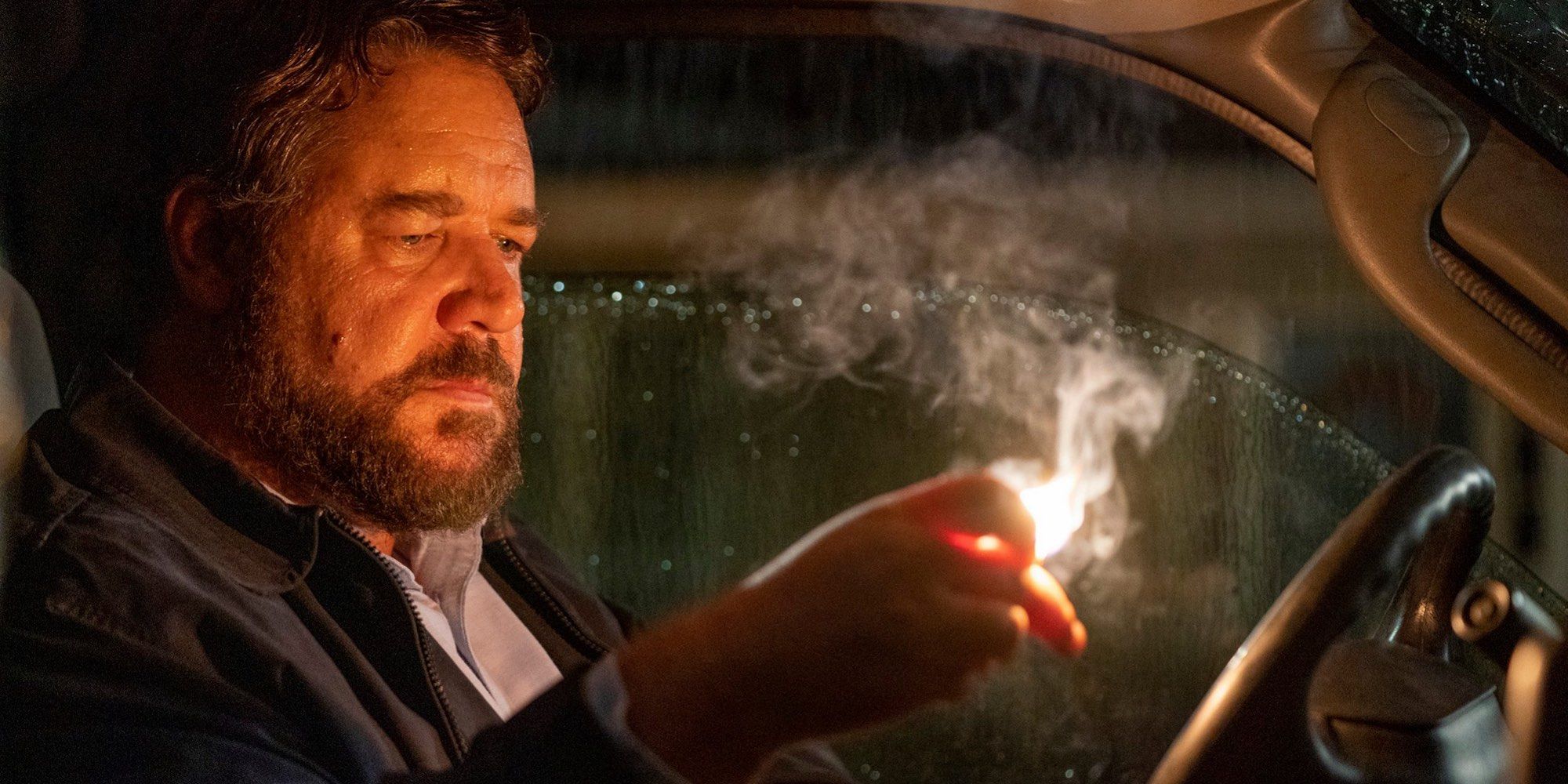 El tráiler de la película Unhinged de Russell Crowe es un anuncio de servicio público sobre conducción segura al estilo de los años 70