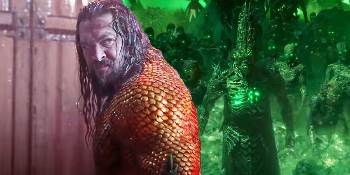 El tráiler internacional de Aquaman 2 revela más acción atlante y aparentemente muestra un giro oscuro para el personaje principal