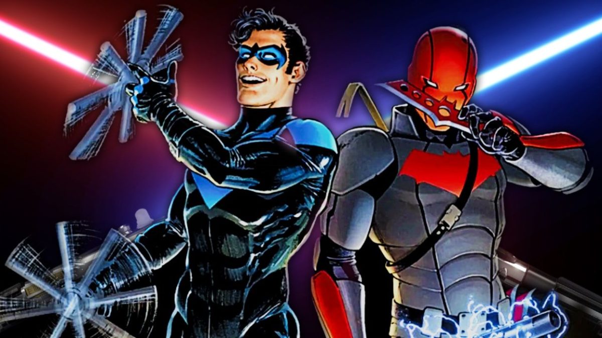 Es Jedi Nightwing vs Sith Red Hood en este asombroso rediseño de Fanart