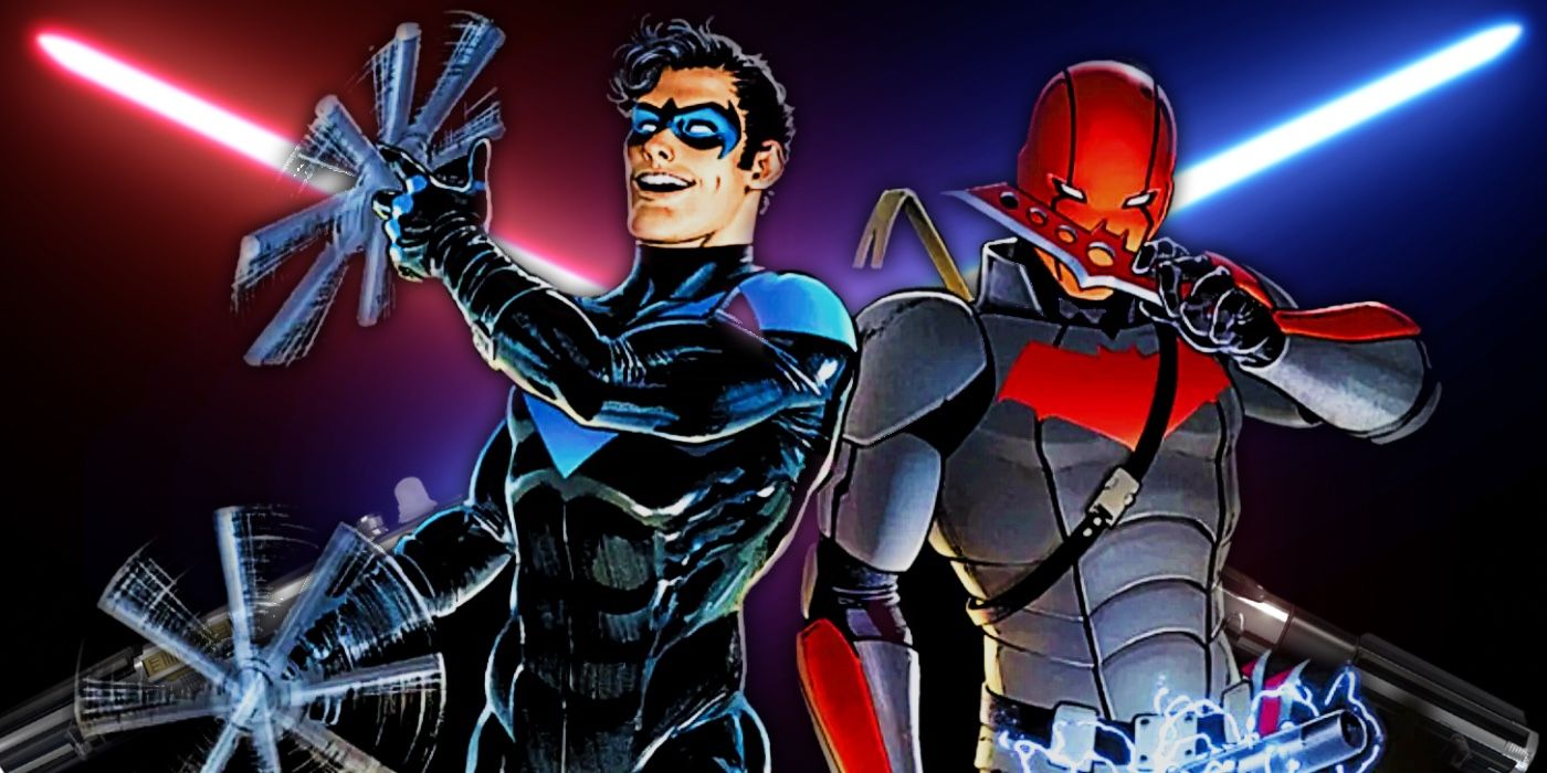 Es Jedi Nightwing vs Sith Red Hood en este asombroso rediseño de Fanart