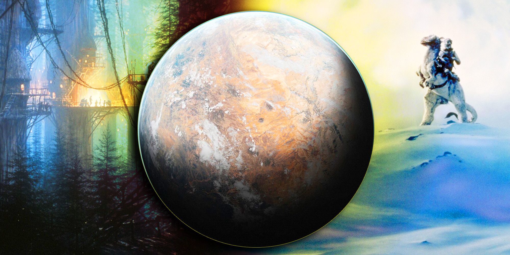 Explicación de los 7 planetas de la trilogía original de Star Wars