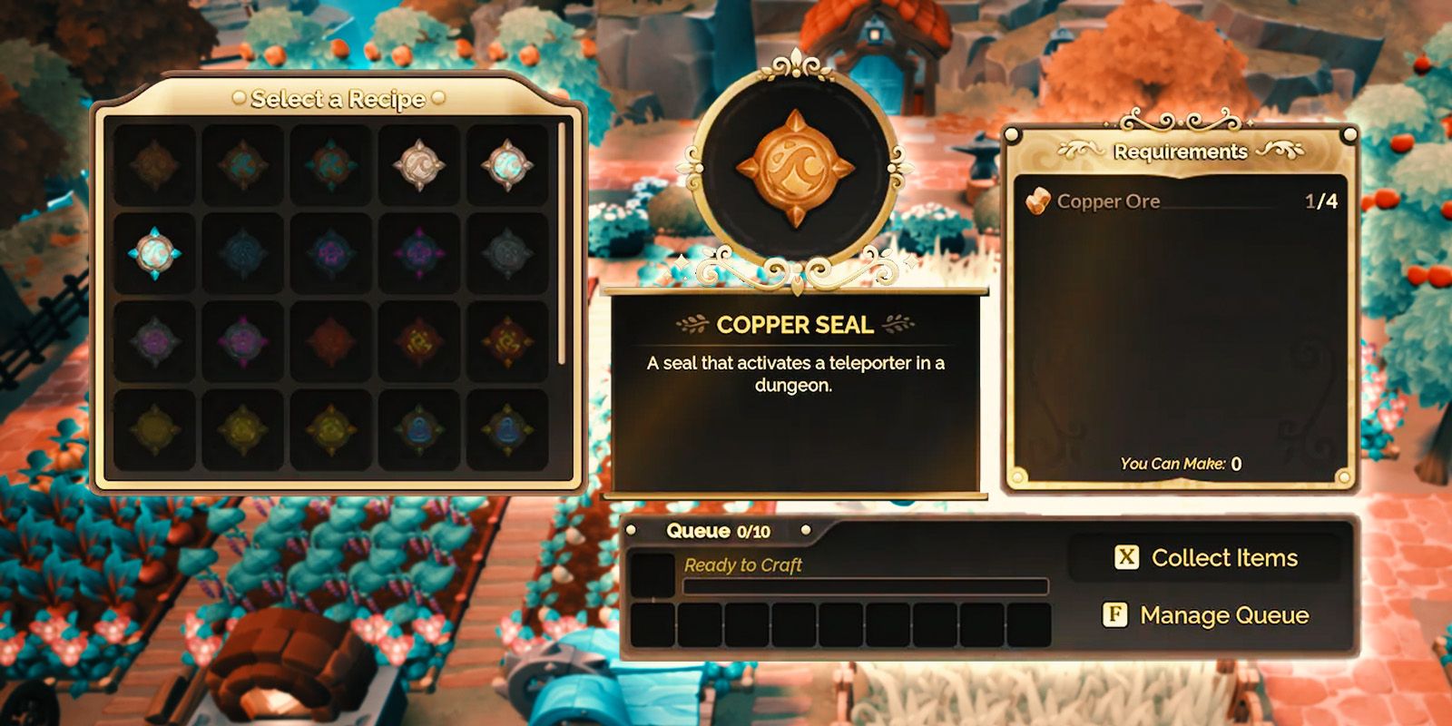 Fae Farm: Cómo crear sellos (martillados y grabados)