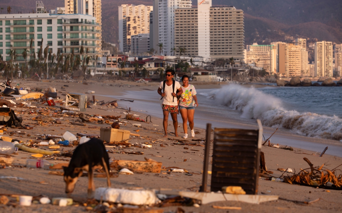 Fitch calcula pérdidas por 16 mil mdd tras huracán Otis en Guerrero