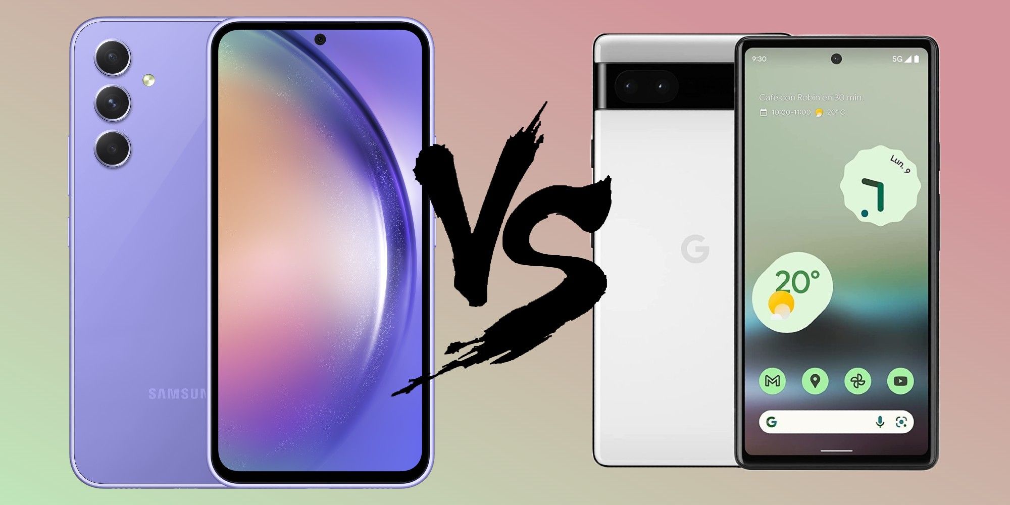 Galaxy A54 5G Vs Pixel 6a: ¿Qué teléfono inteligente de gama media es mejor?