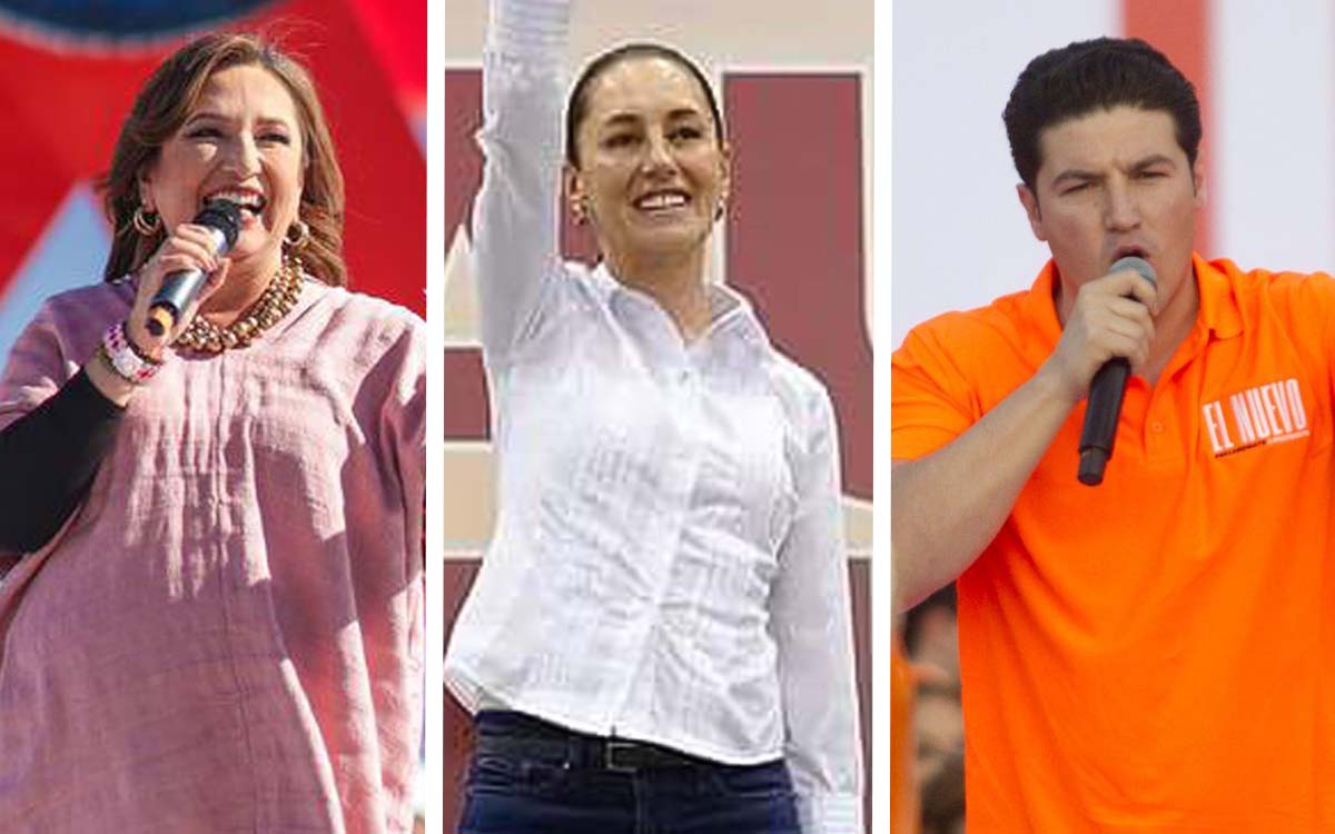 Gálvez-García-Sheinbaum: Así arrancaron sus precampañas a la presidencia