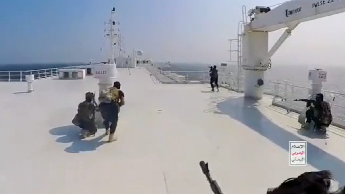 Hutíes descartan hablar de buque secuestrado hasta que Israel y EU 'dejen de matar palestinos' | Video