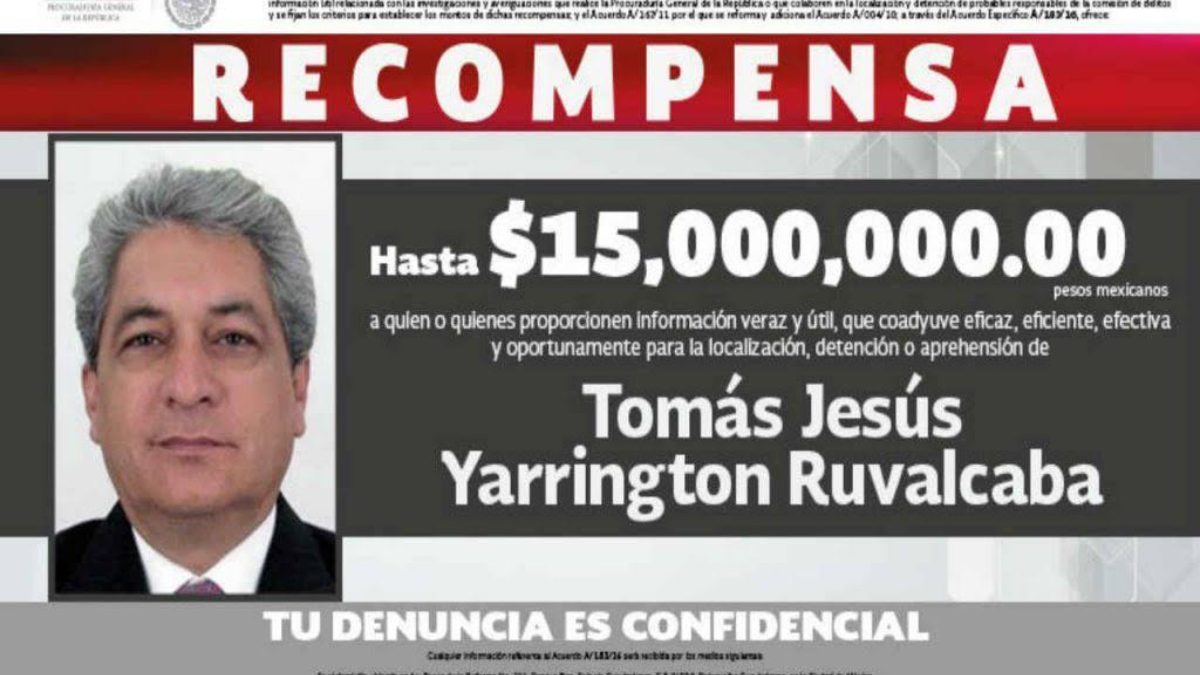 Juez acepta revisar sentencia del ex gobernador Tomás Yarrington y podría quedar en libertad