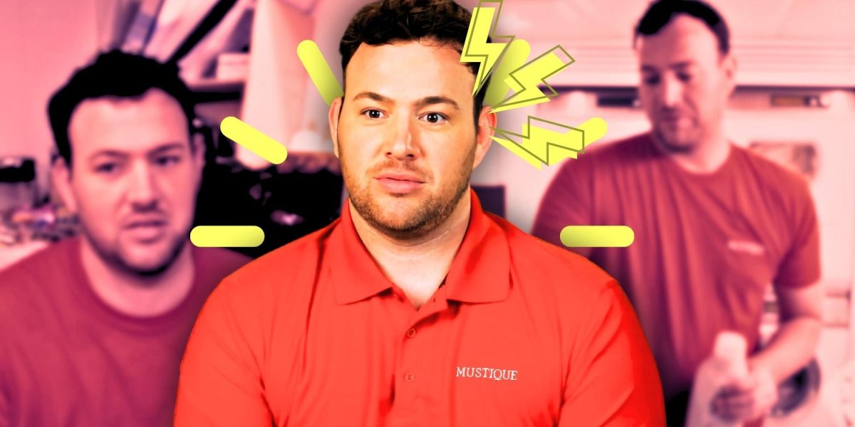 Kyle Viljoen se echa a perder debajo de la cubierta Med Cliffhanger después de que el capitán Sandy amenaza con despedirlo