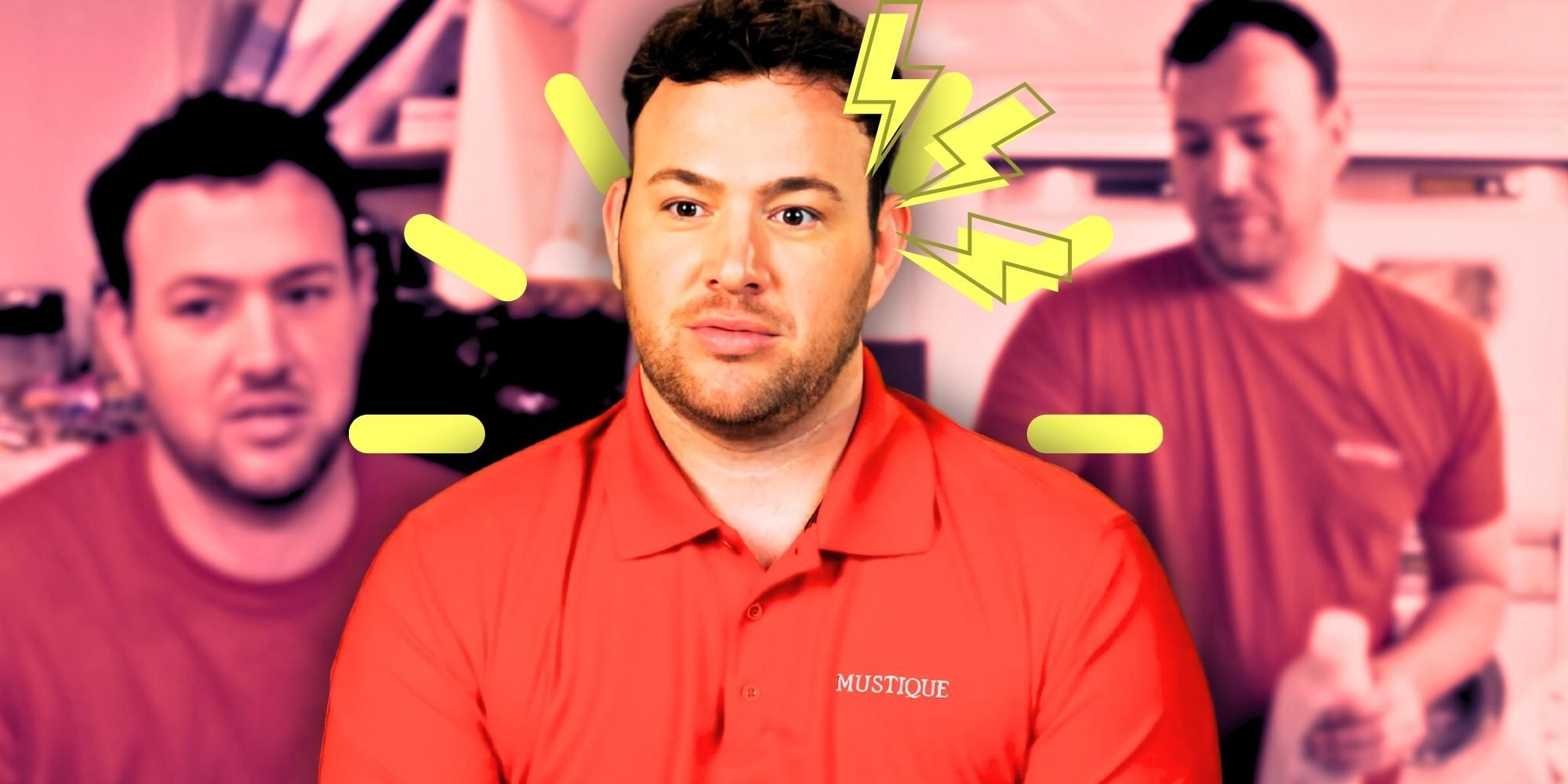 Kyle Viljoen se echa a perder debajo de la cubierta Med Cliffhanger después de que el capitán Sandy amenaza con despedirlo