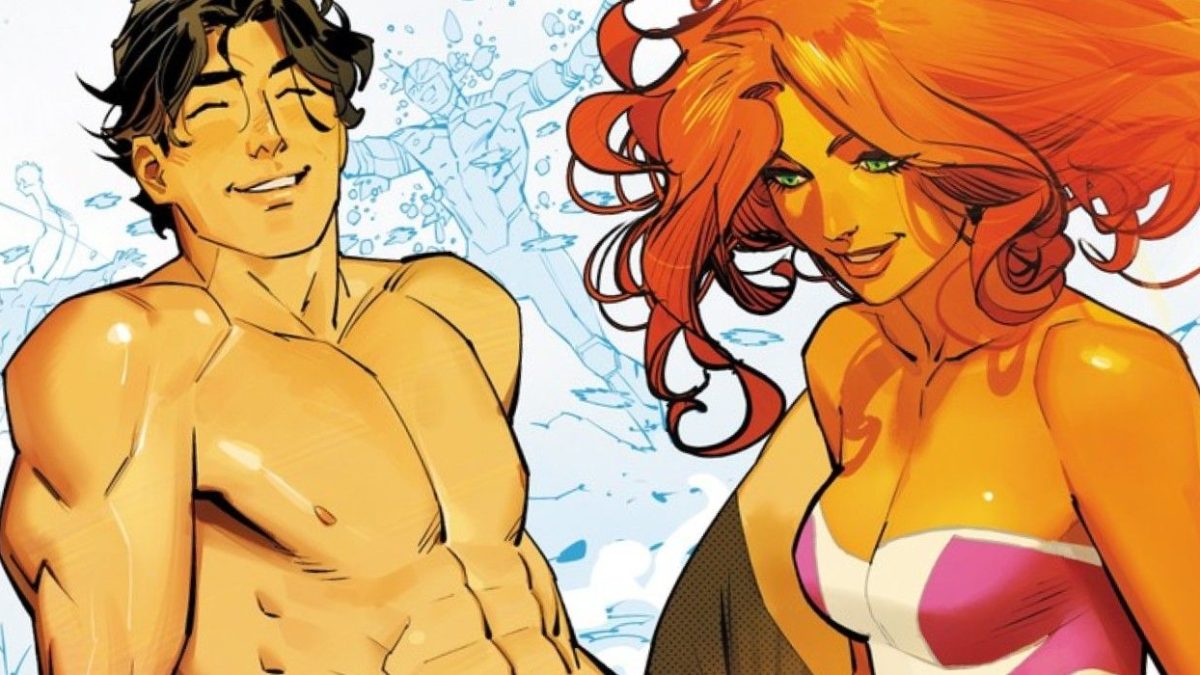 La Liga de la Justicia llega a las aguas termales con la ardiente portada de 'Sweater Weather'