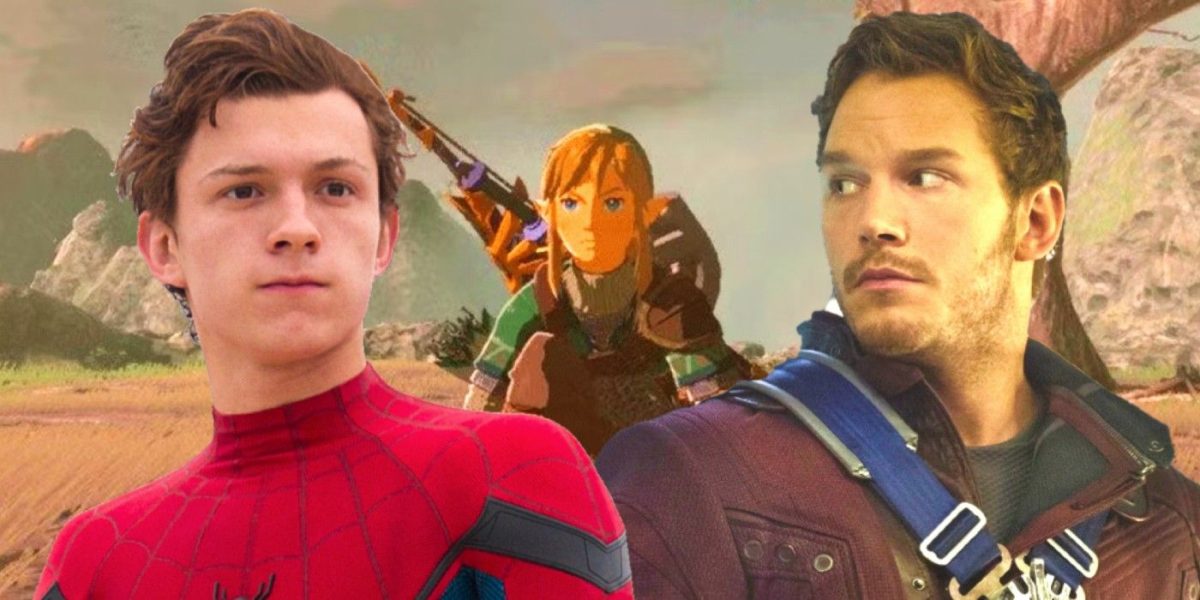 La confirmación de la película de acción real de Zelda impulsa a Tom Holland y Chris Pratt a lanzar jabs en línea