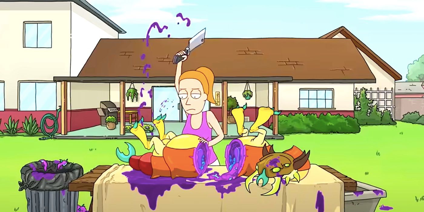 La escena posterior a los créditos del episodio 7 de la temporada 7 de Rick & Morty es secretamente genial (¡y agradable!)