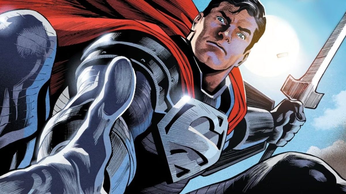 La nueva espada y escudo de Superman reemplazan sus poderes de la manera perfecta