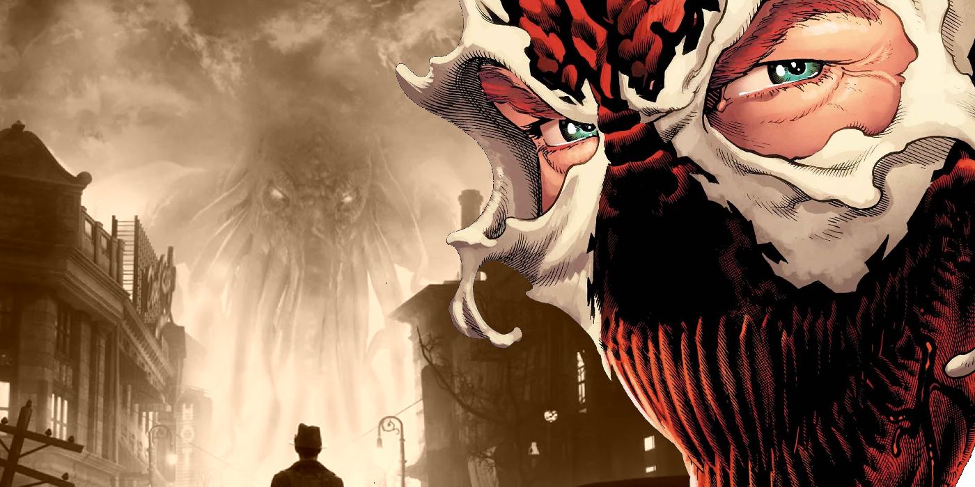 La representación más aterradora de Carnage hasta el momento convierte al simbionte asesino en Cthulhu