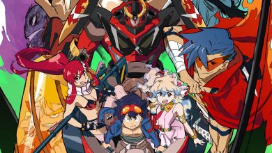 La revolucionaria serie Mech Las películas de Gurren Lagann tendrán el primer doblaje en inglés