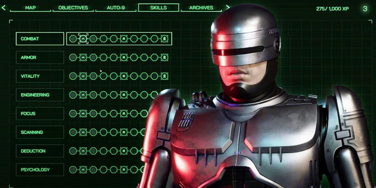 Las 8 mejores habilidades para desbloquear primero en Robocop: Rogue City
