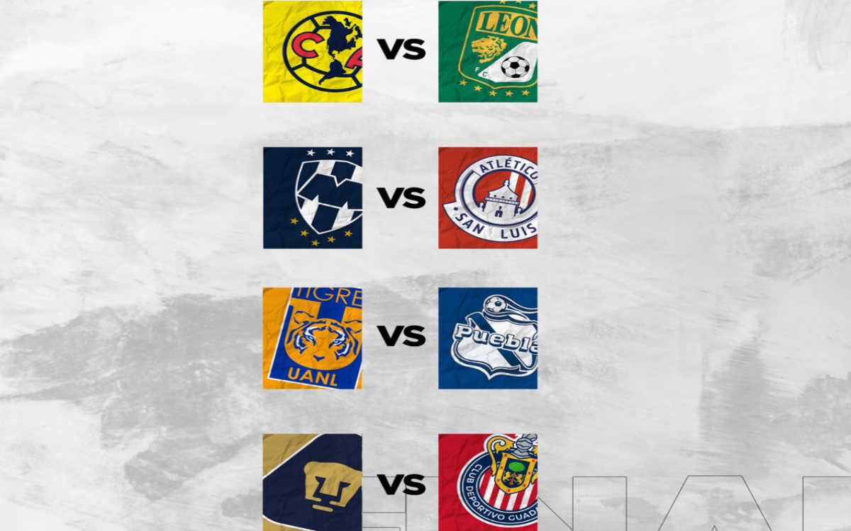 Liga MX: Así se jugarán los partidos de Cuartos de Final | Horarios