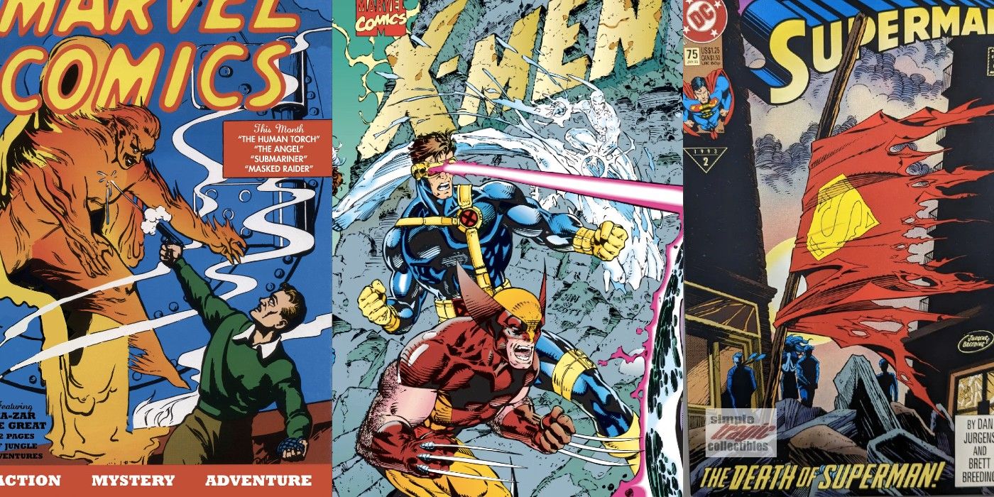 Los 10 cómics más vendidos de todos los tiempos