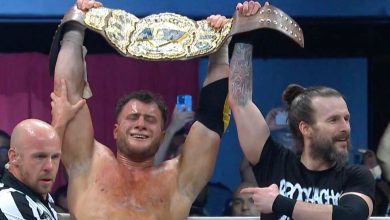 Los luchadores de AEW con papeles en Percy Jackson y la película Iron Claw triunfan en el PPV Full Gear