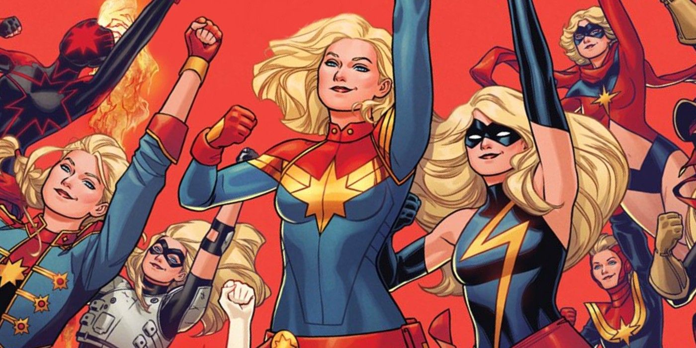 Los mejores trajes de todos los tiempos del Capitán Marvel honrados con arte nuevo y asombroso