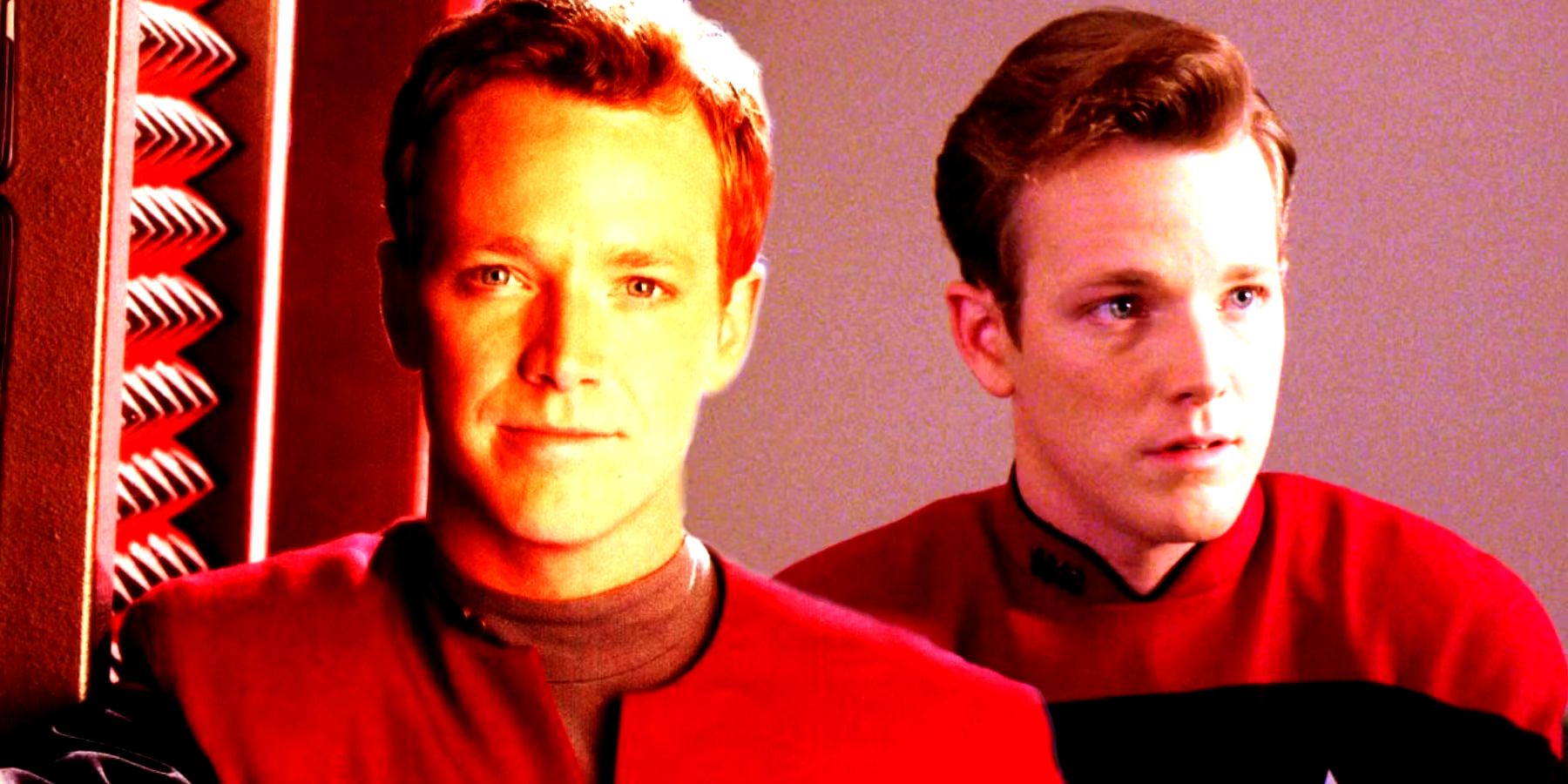Los tres personajes de Star Trek de Robert Duncan McNeill se encuentran en un arte hilarante