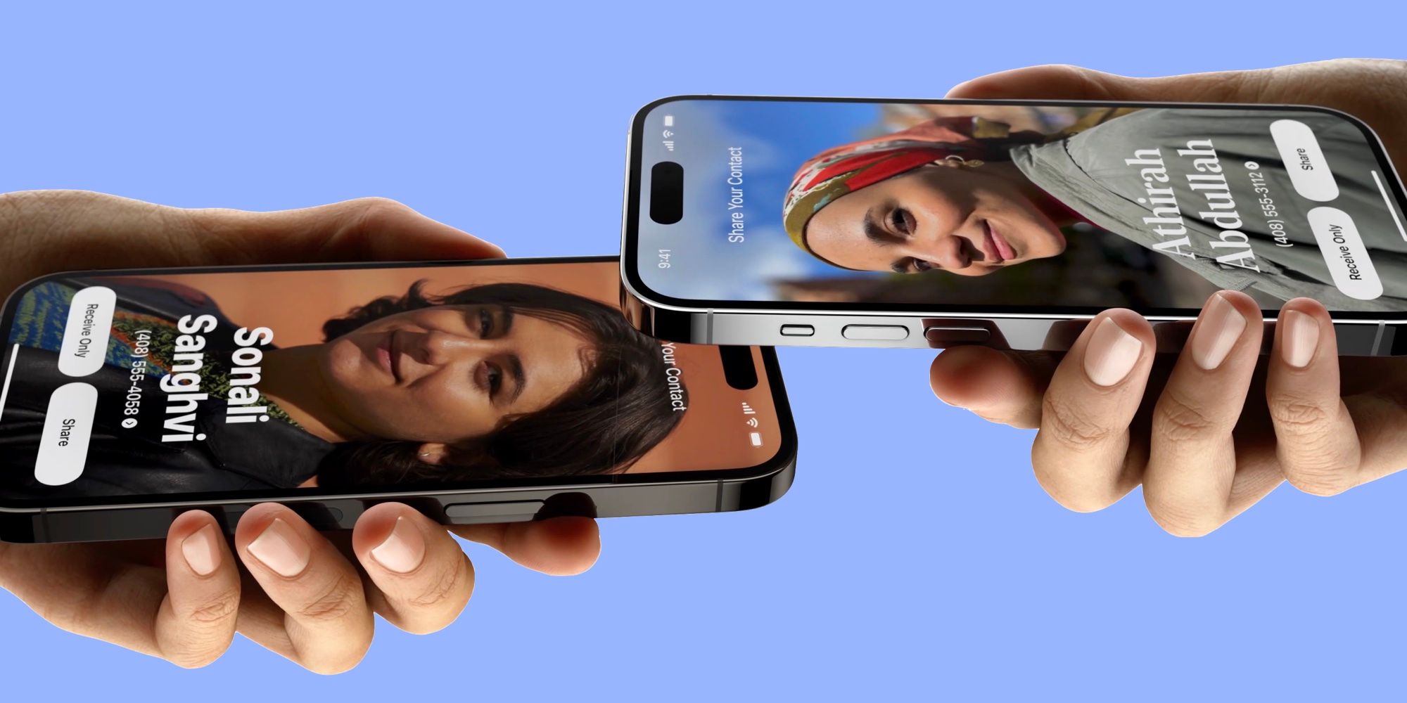 NameDrop en iPhone: cómo enviar por aire su información de contacto