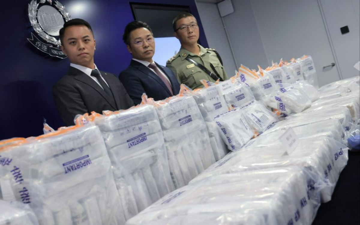 Nuevo decomiso de coca en Hong Kong: el barco pasó por México