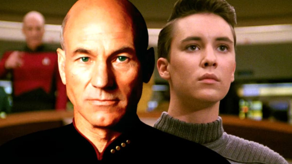 Patrick Stewart "deseaba tener la confianza de Wil Wheaton" en Star Trek: TNG