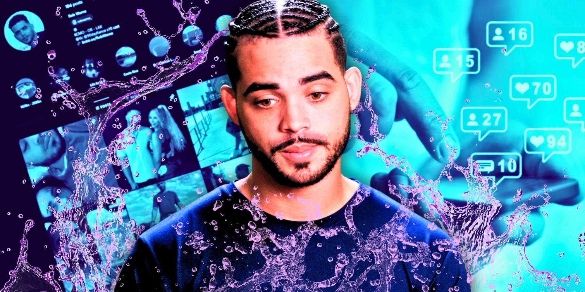 Prometido de 90 días: Explicación de los comentarios "sedientos" de Instagram del tramposo Rob Warne