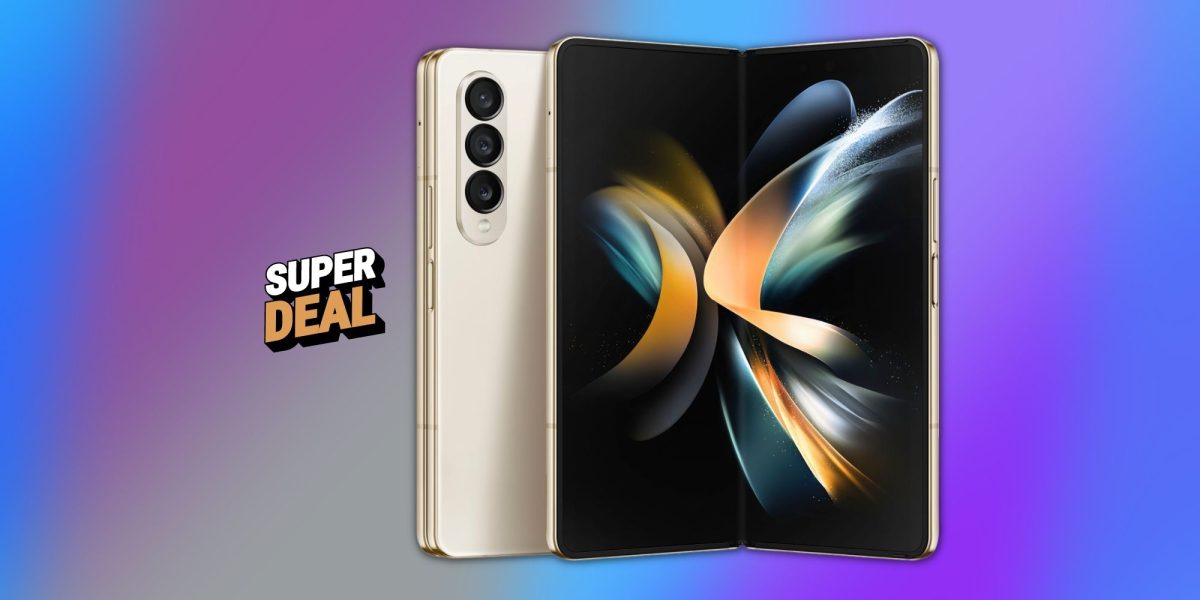 Puede ahorrar $ 500 en un nuevo Samsung Galaxy Z Fold 4 hoy